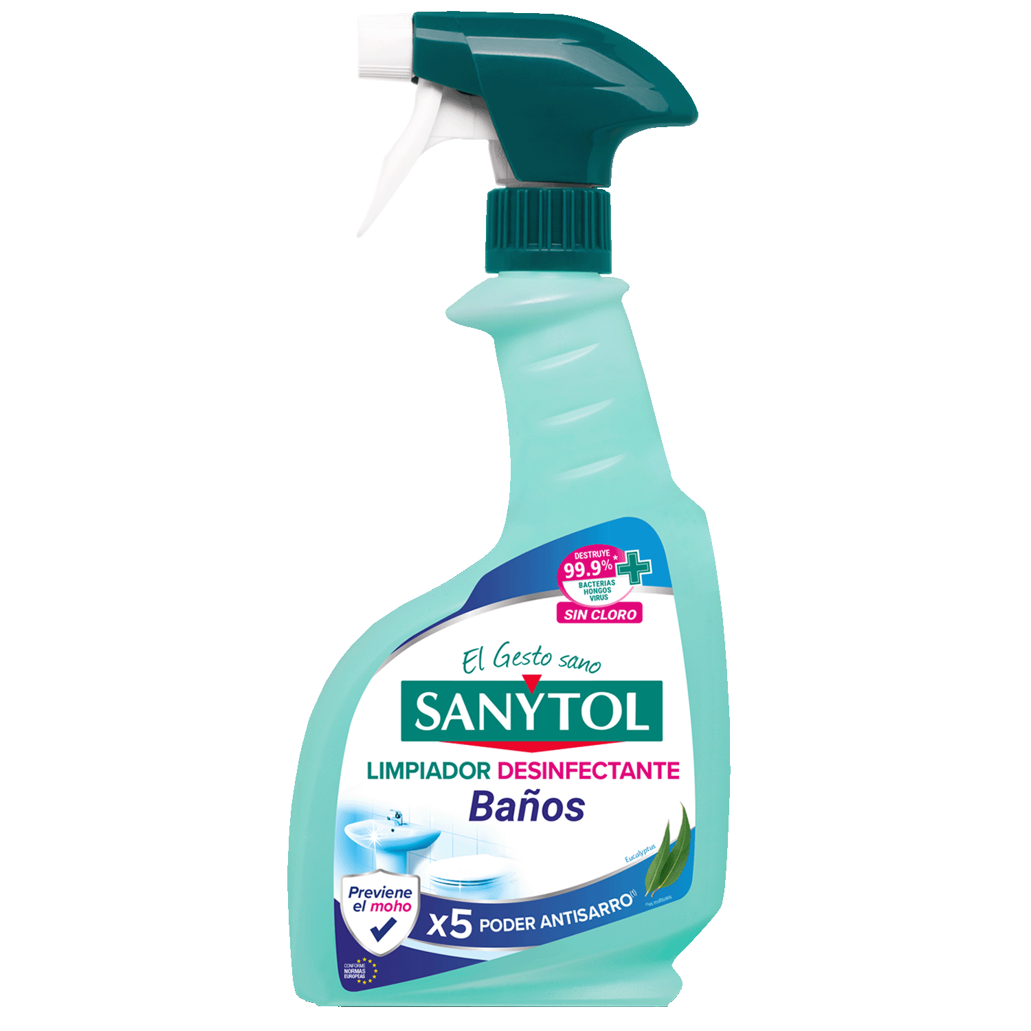 Sanytol Spray desinfectante y elimina Olores, 500 ml